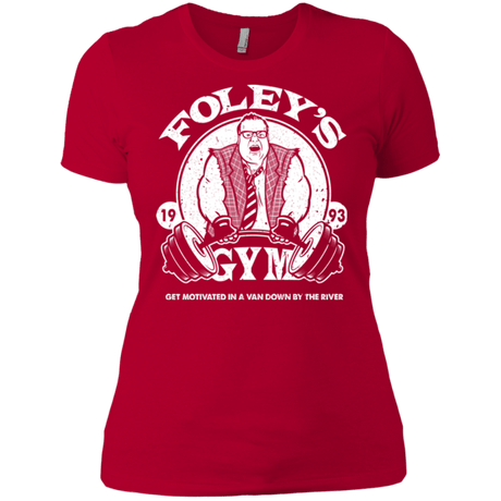 T-Shirts Red / X-Small Foleys Gym Women's Premium T-Shirt