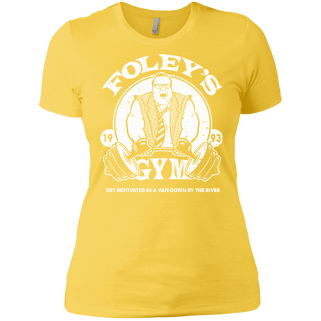 T-Shirts Vibrant Yellow / X-Small Foleys Gym Women's Premium T-Shirt