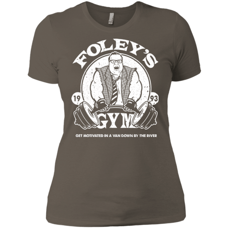 T-Shirts Warm Grey / X-Small Foleys Gym Women's Premium T-Shirt