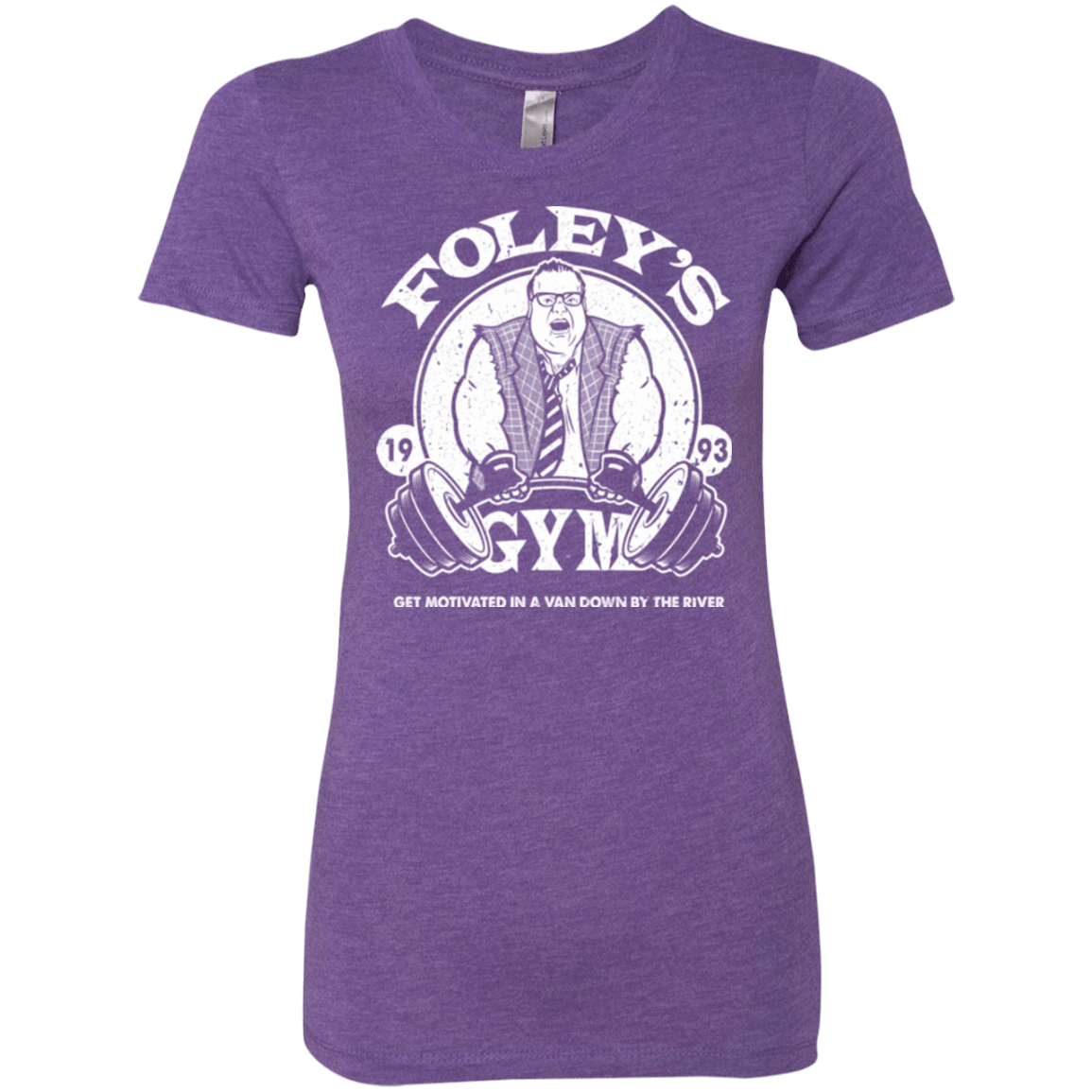 T-Shirts Purple Rush / Small Foleys Gym Women's Triblend T-Shirt