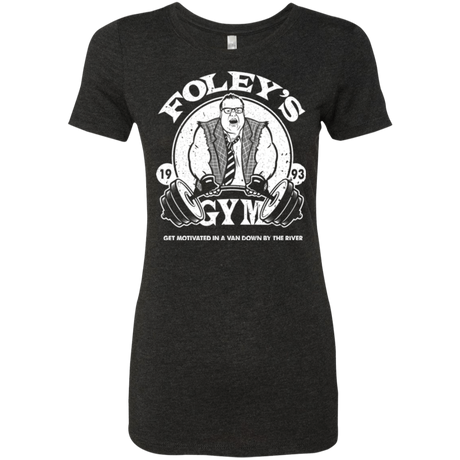 T-Shirts Vintage Black / Small Foleys Gym Women's Triblend T-Shirt