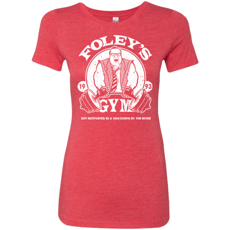T-Shirts Vintage Red / Small Foleys Gym Women's Triblend T-Shirt