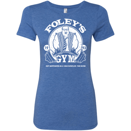 T-Shirts Vintage Royal / Small Foleys Gym Women's Triblend T-Shirt