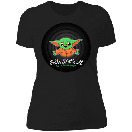 T-Shirts Black / X-Small Folks That's All Women's Premium T-Shirt