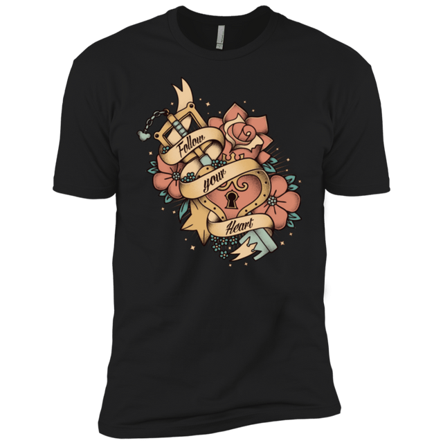 T-Shirts Black / YXS Follow your heart Boys Premium T-Shirt