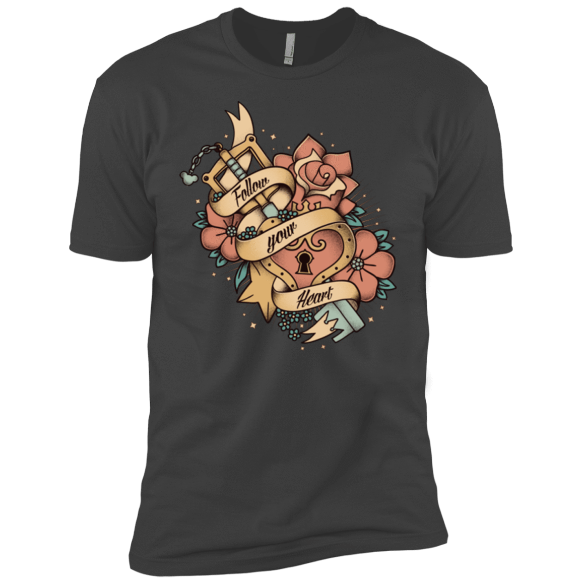 T-Shirts Heavy Metal / YXS Follow your heart Boys Premium T-Shirt