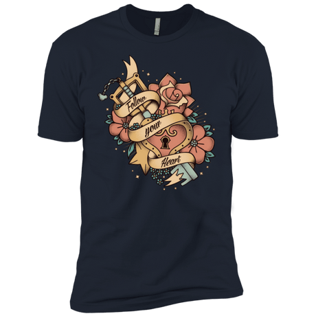 T-Shirts Midnight Navy / YXS Follow your heart Boys Premium T-Shirt