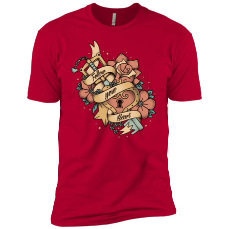 T-Shirts Red / YXS Follow your heart Boys Premium T-Shirt