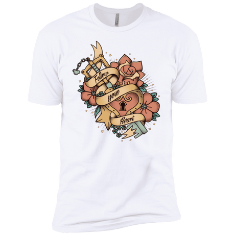 T-Shirts White / YXS Follow your heart Boys Premium T-Shirt