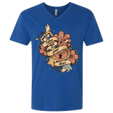 T-Shirts Royal / X-Small Follow your heart Men's Premium V-Neck