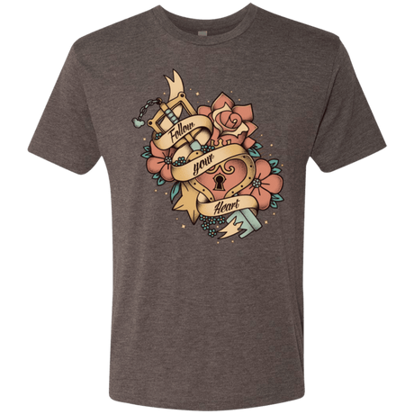 T-Shirts Macchiato / Small Follow your heart Men's Triblend T-Shirt