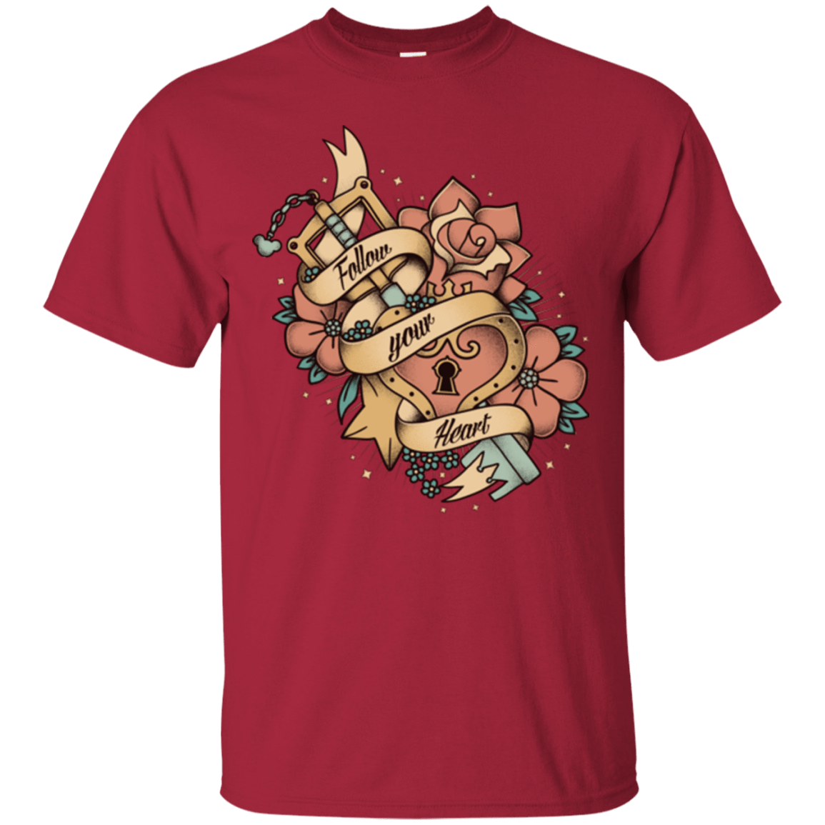 T-Shirts Cardinal / Small Follow your heart T-Shirt