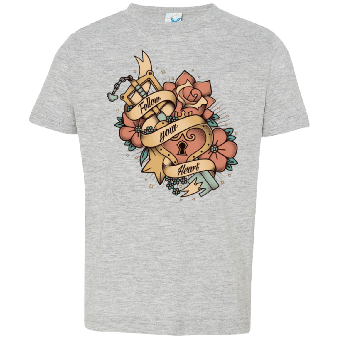 T-Shirts Heather / 2T Follow your heart Toddler Premium T-Shirt