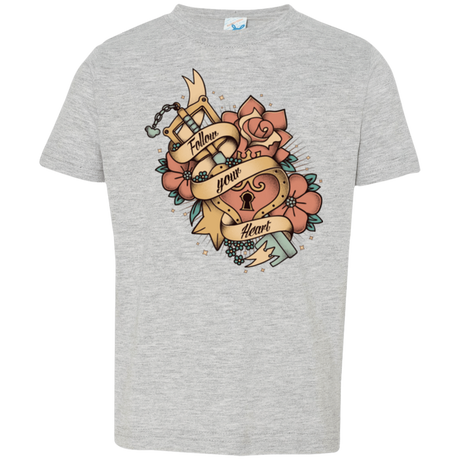 T-Shirts Heather / 2T Follow your heart Toddler Premium T-Shirt