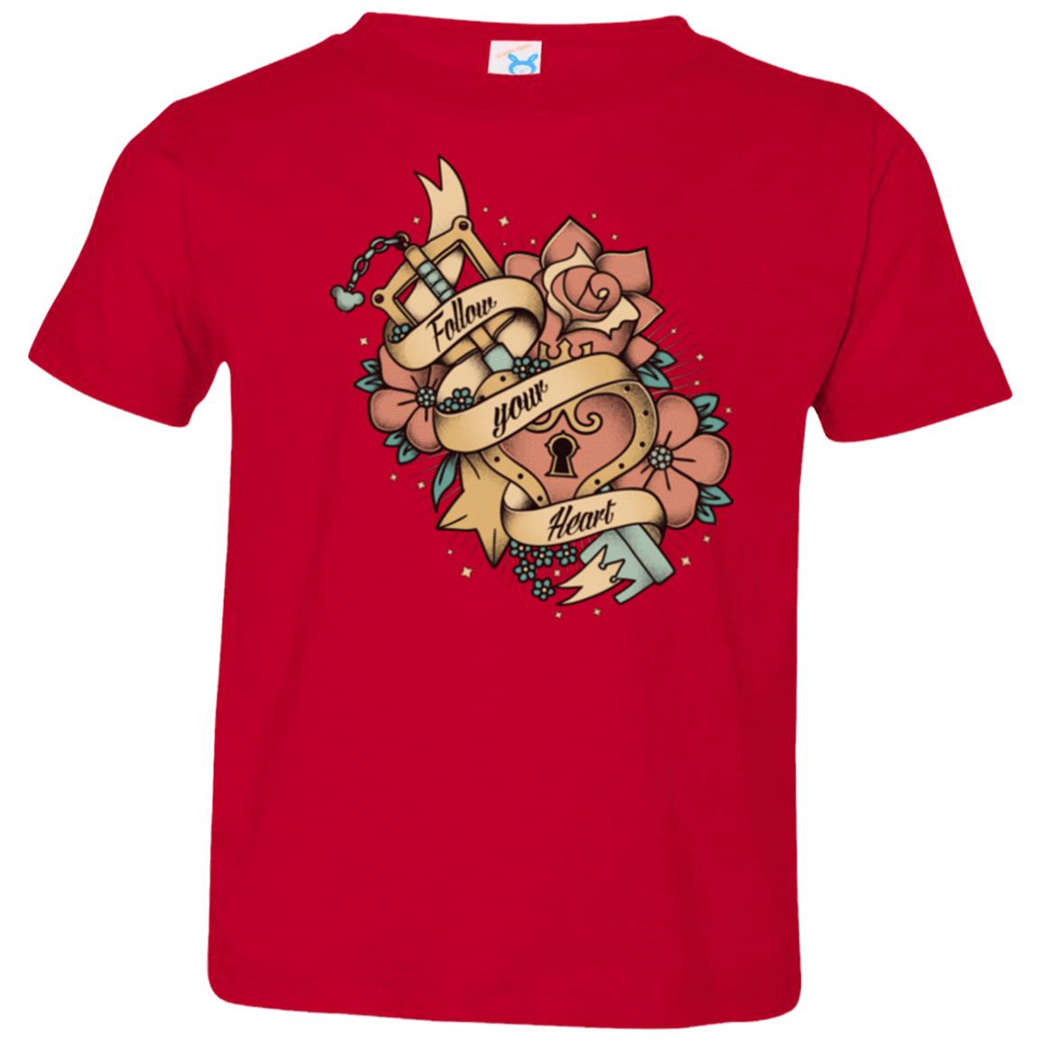 T-Shirts Red / 2T Follow your heart Toddler Premium T-Shirt