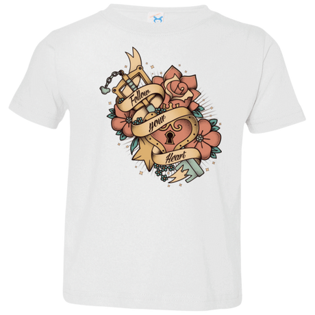T-Shirts White / 2T Follow your heart Toddler Premium T-Shirt