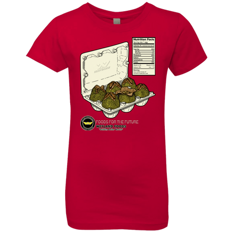 T-Shirts Red / YXS Food For The Future Girls Premium T-Shirt