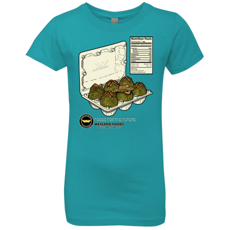 T-Shirts Tahiti Blue / YXS Food For The Future Girls Premium T-Shirt