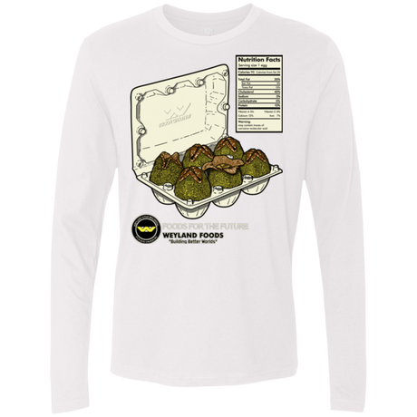 T-Shirts White / Small Food For The Future Men's Premium Long Sleeve