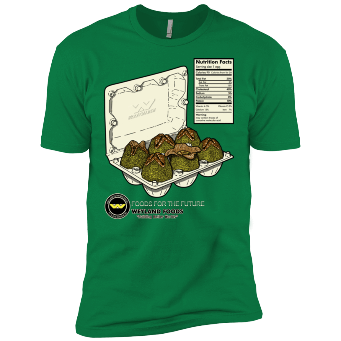 T-Shirts Kelly Green / X-Small Food For The Future Men's Premium T-Shirt