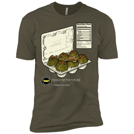 T-Shirts Military Green / X-Small Food For The Future Men's Premium T-Shirt
