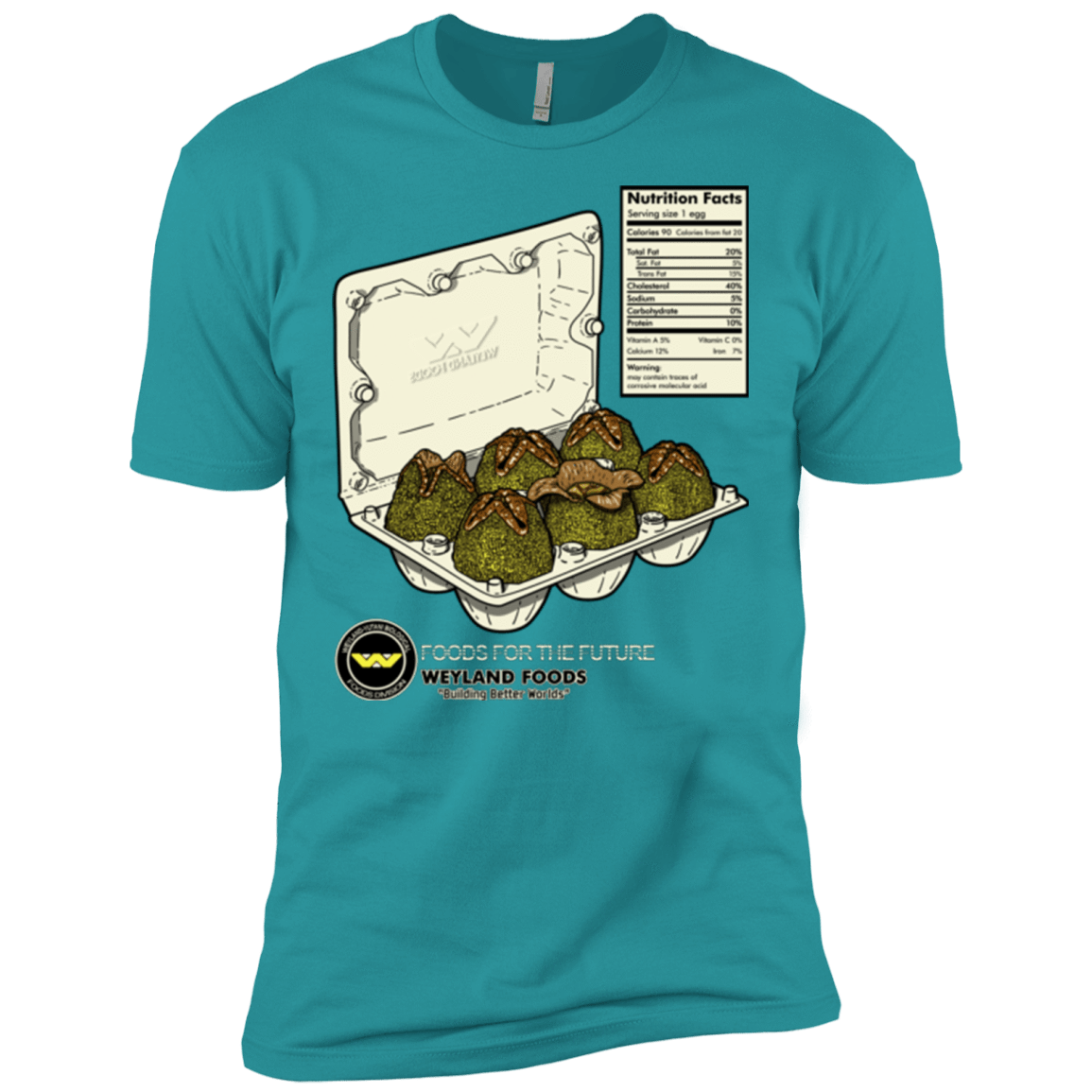 T-Shirts Tahiti Blue / X-Small Food For The Future Men's Premium T-Shirt