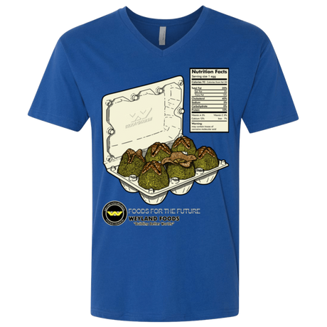 T-Shirts Royal / X-Small Food For The Future Men's Premium V-Neck