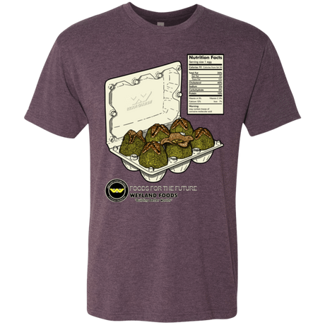 T-Shirts Vintage Purple / Small Food For The Future Men's Triblend T-Shirt