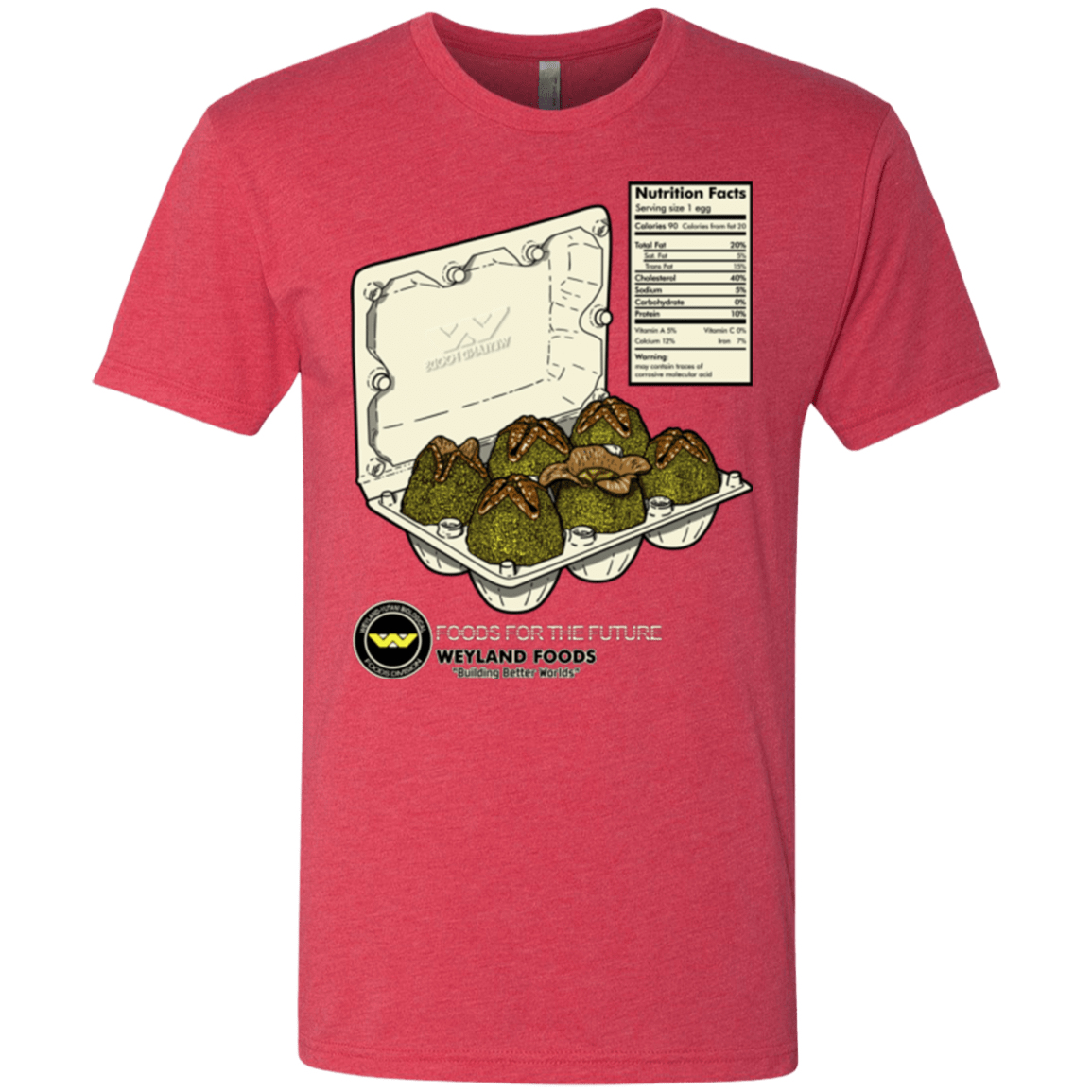 T-Shirts Vintage Red / Small Food For The Future Men's Triblend T-Shirt