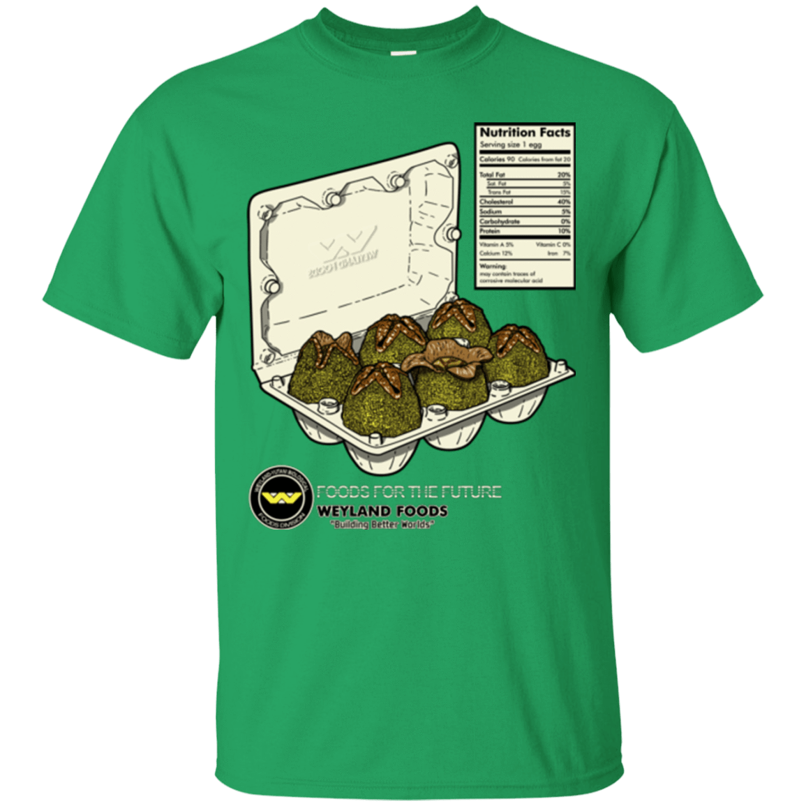 T-Shirts Irish Green / Small Food For The Future T-Shirt