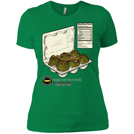 T-Shirts Kelly Green / X-Small Food For The Future Women's Premium T-Shirt