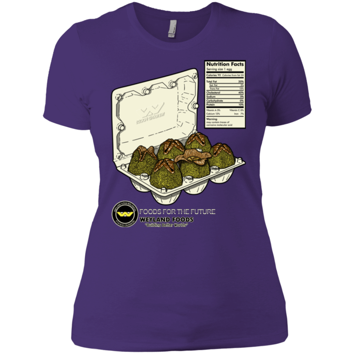 T-Shirts Purple Rush/ / X-Small Food For The Future Women's Premium T-Shirt