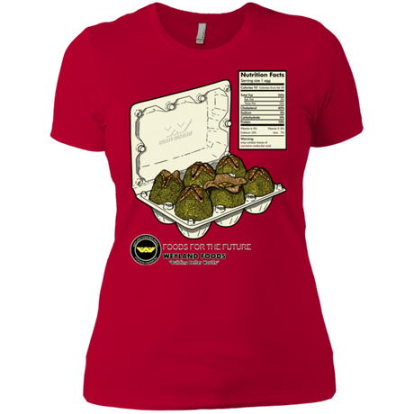 T-Shirts Red / X-Small Food For The Future Women's Premium T-Shirt