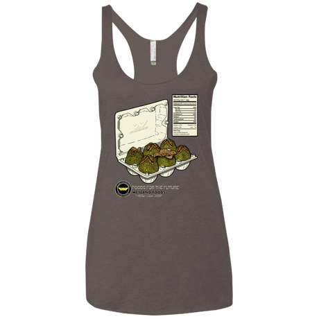 T-Shirts Macchiato / X-Small Food For The Future Women's Triblend Racerback Tank