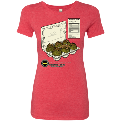 T-Shirts Vintage Red / Small Food For The Future Women's Triblend T-Shirt