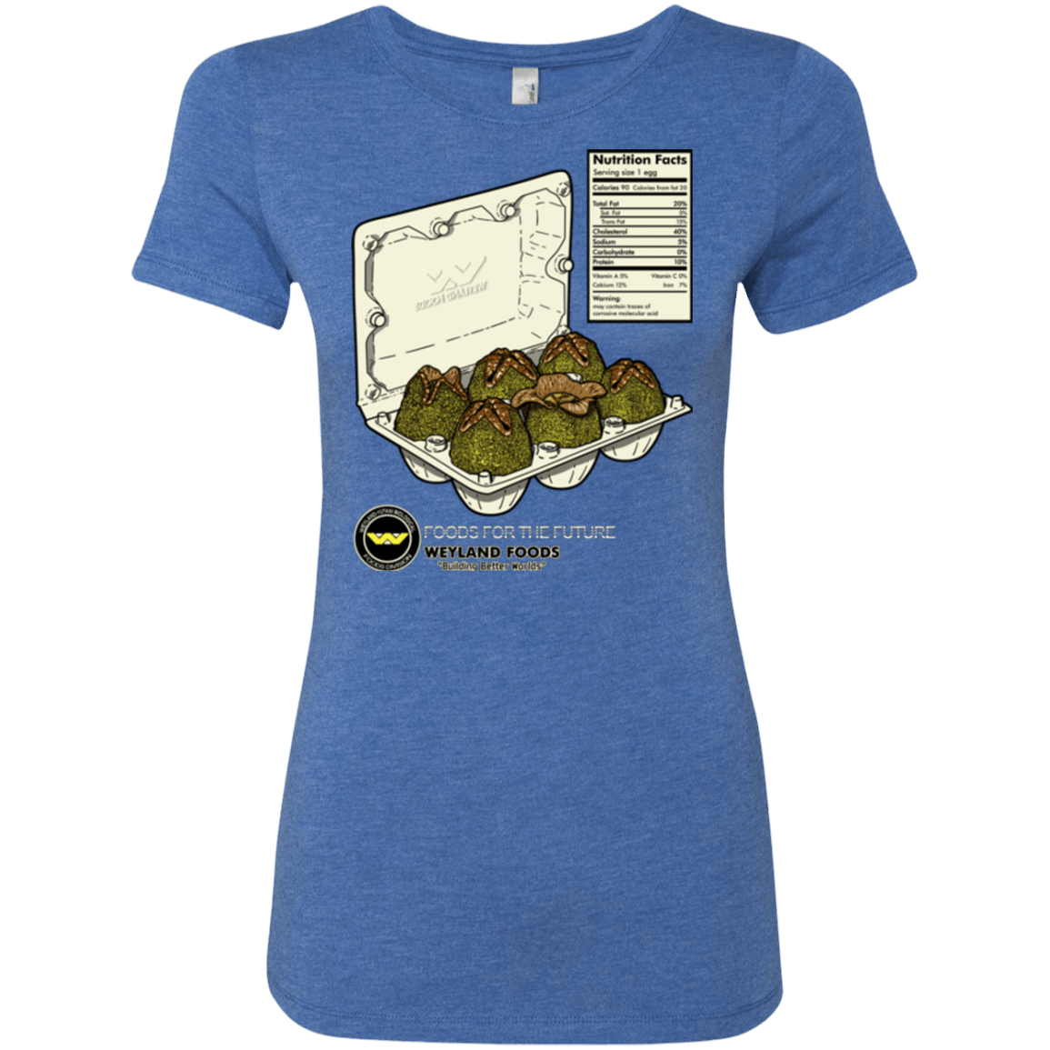 T-Shirts Vintage Royal / Small Food For The Future Women's Triblend T-Shirt