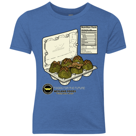 T-Shirts Vintage Royal / YXS Food For The Future Youth Triblend T-Shirt