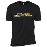T-Shirts Black / YXS Food Sleep Loop Boys Premium T-Shirt