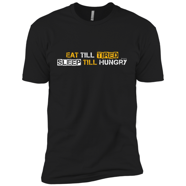 T-Shirts Black / YXS Food Sleep Loop Boys Premium T-Shirt