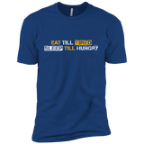 T-Shirts Royal / YXS Food Sleep Loop Boys Premium T-Shirt