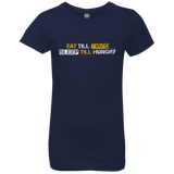 T-Shirts Midnight Navy / YXS Food Sleep Loop Girls Premium T-Shirt