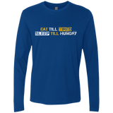 T-Shirts Royal / Small Food Sleep Loop Men's Premium Long Sleeve