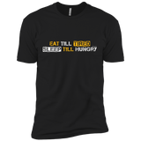 T-Shirts Black / X-Small Food Sleep Loop Men's Premium T-Shirt