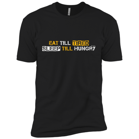 T-Shirts Black / X-Small Food Sleep Loop Men's Premium T-Shirt
