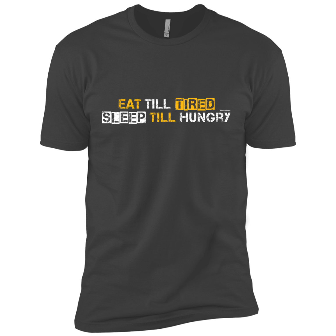 T-Shirts Heavy Metal / X-Small Food Sleep Loop Men's Premium T-Shirt