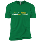 T-Shirts Kelly Green / X-Small Food Sleep Loop Men's Premium T-Shirt