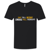 T-Shirts Black / X-Small Food Sleep Loop Men's Premium V-Neck