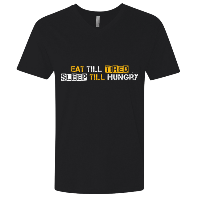 T-Shirts Black / X-Small Food Sleep Loop Men's Premium V-Neck