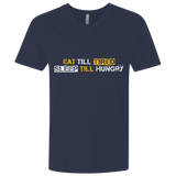 T-Shirts Midnight Navy / X-Small Food Sleep Loop Men's Premium V-Neck