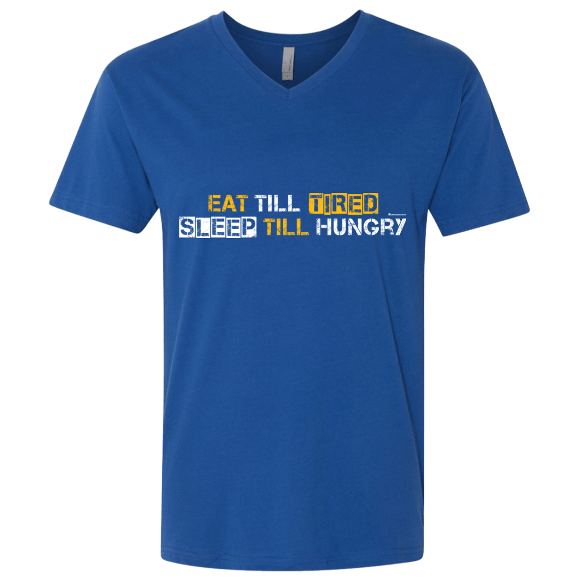 T-Shirts Royal / X-Small Food Sleep Loop Men's Premium V-Neck